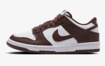 Nike DUNK LOW Sneakers white redwood gym red voor €74,99 bij Zalando