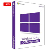 Licencia para Microsoft Windows 10 PRO OEM Multilingüe 32/64 bit por 0,89€