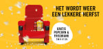Gratis Popcorn en medium frisdrank (0,5L) bij Pathé Haarlem