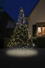 Fairybell 3 meter Twinkelend - Vlaggenmast kerstboom - 480 lampjes voor €155,40 bij Welkoop