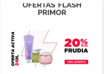 Ofertas flash primor 20% oferta marca Frudia