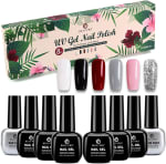 BEAU-PRO Esmaltes Semipermanentes, 6+2 Colores Pintauñas por 10,11€