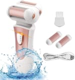 Lima eléctrica para pedicura (recargable y con 2 cabezales) por 9,49€