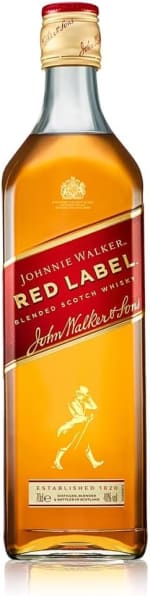 Whisky escocés Johnnie Walker Red Label 700 ml por 11,25€