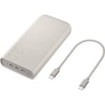 Batterie Externe Officelle Samsung 20000 mAh ‎EB-P4520X - Charge Ultra rapide 45W,3x ports USB + câble USB-C to USB-C 30cm 5A (Via ODR 30€) à 45,89€
