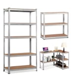 Estantería Mikomika con 5 Baldas Capacidad de 875 kg 183 x 91 x 46 cm a solo 20,50€