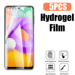 Kit com 5 Películas em Hidrogel para Samsung, modelo A60 - R$ 10,49