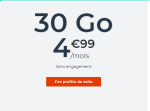 Cdiscount mobile 30 Go à 4,99€