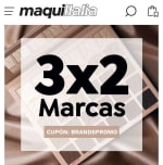 3×2 en Multimarcas desde Maquillalia.