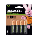 Pack de 4 pilas recargables Duracell AA por $6.990