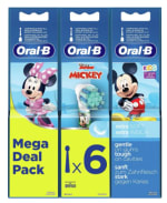 Oral-B Kids Mickey Opzetborstels Voor Elektrische Tandenborstel, 6 Opzetborstels voor €14,95 bij Bol