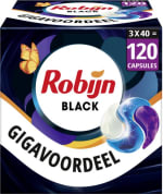 120x Robijn Classics Black Velvet 3-in-1 pods voor €10,30 bij Bol.