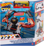 Hot Wheels City, Conjunto de 10 Piezas Que Incluye Base de Pista y Varias Piezas de Pista con 1 Coche por sólo 14,99€