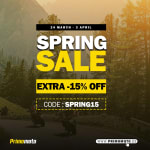 15% descuento Spring Sale en Primomoto