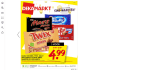 Div uitdeelzakken Mars, Snickers, Twix enz 3 voor 4,99