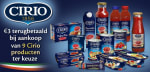Cirio Spaaractie €3 cashback