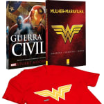 Livro: Mulher Maravilha + Guerra Civil - R$ 5,99