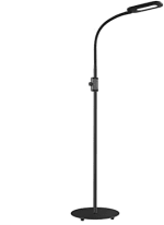 Lámpara de pie LED regulable con 3 temperaturas de color, lámpara de suelo moderna para salón, dormitorio y oficina por solo 27,90€