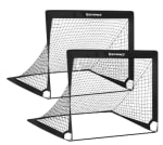 Lot de 2 cages de foot enfant pliables - 120 x 80 x 80 cm à 36,99€