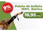 Paletón de 6,5kg brida negra 100% ibérica por 123,18€