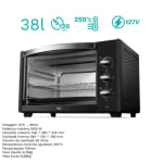 Forno Elétrico da Bel, modelo Eletrodom de 38L - R$ 249