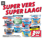 2 Bekers Almhof kwark voor €3 bij Vomar