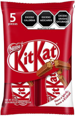 Chocolates Nestlé Kit Kat con Leche 207.5 gr x 5 en Amazon