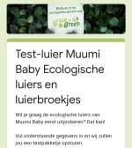 Gratis testpakket van ecologische luiers