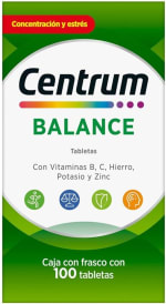Centrum Balance Multivitaminico 100 tabs por $262 en Amazon