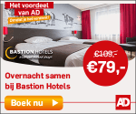 Overnachting Bastion Hotel incl. ontbijt voor €79