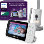 Philips Avent Babyfoon met Camera - SCD953/26 - Silk White voor €185 met Amazon Prime