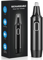 CIRYCASE Cortapelos Nariz y Oreja, 2023 Recargable Recortador Pelos Nariz Profesional Hombres y Mujeres al 50%.