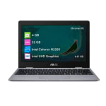 Notebook Chromebook Asus Celeron 4Gb 32Gb 11.6"" por $129.990