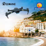 Dron plegable de radiocontrol con WIFI, FPV y cámara FHD. E58 por 28,03€