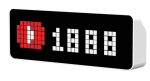 Ulanzi TC001 Smart Pixel Clock met LED-scherm voor €32,47 via ulanzi
