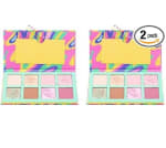Paquete 2 Paleta de sombras con pegatinas 05 GOOD VIBES por 7,34€