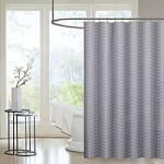 Htovila douchegordijn, waterdicht, anti-schimmel, met 12 douchegordijnringen van polyester voor €8,39 dmv code