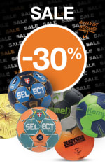 30% korting op handballen bij handbalshop