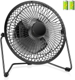 38% de Dto. Ventilador Portátil y Recargable con una Rotacion de 360° en Amazon