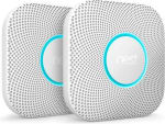 Google Nest Protect Batterij 2-pack - Rook- en Koolmonoxidemelder voor €199 bij Bol.com