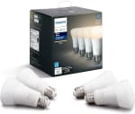 Pack de 4 Philips Hue Focos Smart por $909 en Amazon