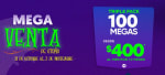 100MB Triple Pack por $400 en Megacable