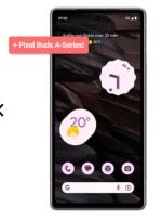 Google Pixel 7a - Smartphone - 128GB - Zwart - Dual Sim met gratis Google Pixel Buds A-series voor €479 bij Belsimpel