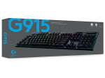 Teclado gaming Logitech G G915, Lightspeed, RGB Lightsync, Inalámbrico por 119,99€