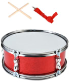 Tambor De Trampa De 11 Pulgadas Con Guantes, Instrumento De Percusión Para Niños, Niñas, Principiantes, Rojo por $15.990