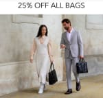 25% korting op alle tassen bij Dbramante1928