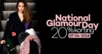 20% korting tijdens National Glamour Day, 7 april 2018