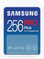 Tarjeta SD Samsung Pro Plus 256GB V30 por $375 en Amazon