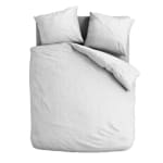 RIO - WIT DEKBEDOVERTREK - MAAT 140 X 200/220
