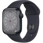 Montre Connectée Apple Watch Series 8 41 mm - GPS, Fourni avec Boîtier, Aluminium Minuit à 291,71€